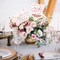 Fully Assembled Bachelorette Photo Booth Props - Set of 32 - Rose Gold, Pink, & Silver Signs, Wedding Bridal Shower Bachelorette Party Supplies & Decorations with Real Glitter
